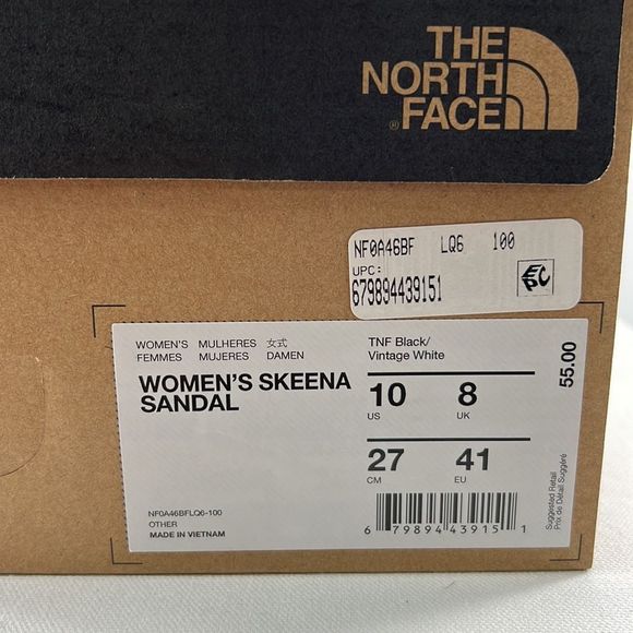 The North Face Women's Skeena Sandals - Black - Picture 4 of 7